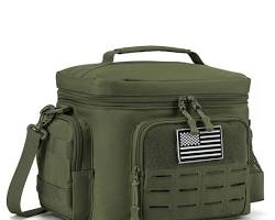 Rugged Tactical Camouflage Outdoor Cooler Box Bag